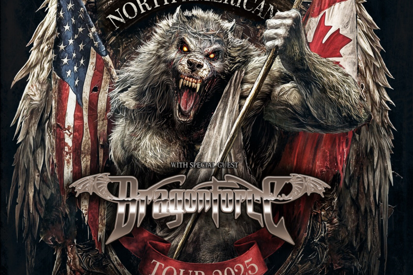Powerwolf  Announce 2025 North American Tour, Featuring Support from DRAGONFORCE
