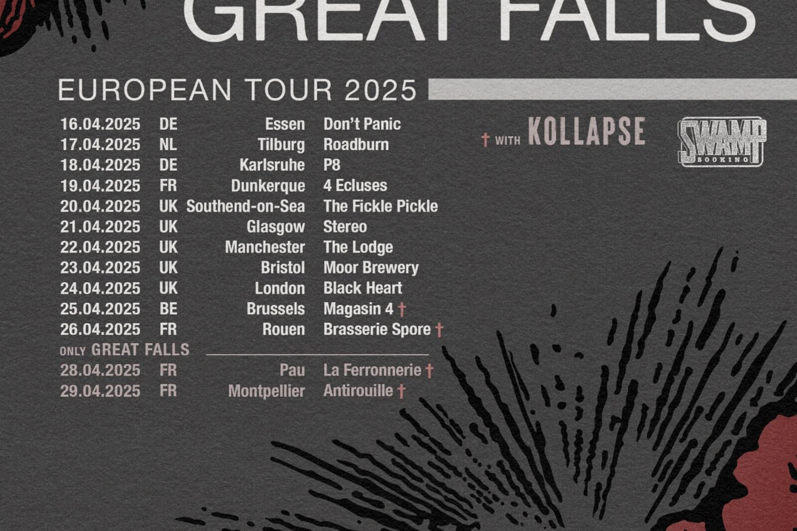  Glassing releases UK/EU headline tour