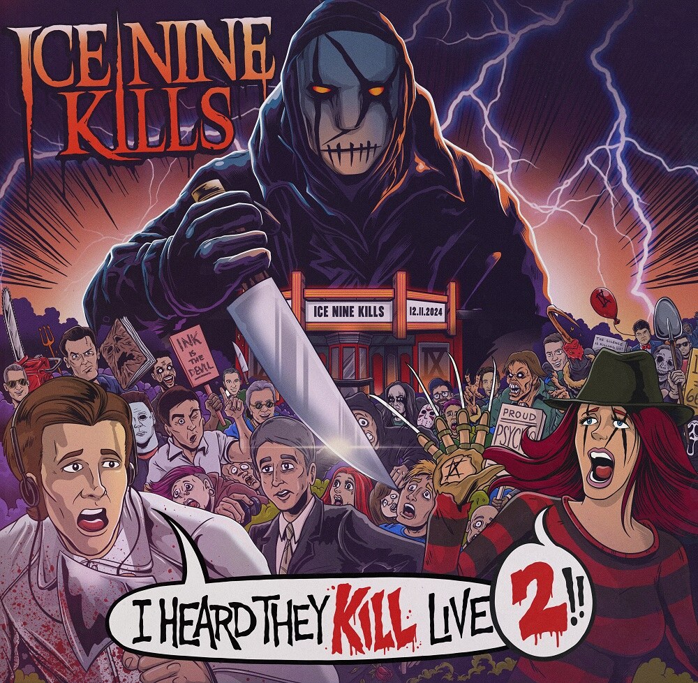 Ice Nine Kills Announce Upcoming Live Album "I Heard They Kill Live 2" - Headline European Tour Coming Winter 2025