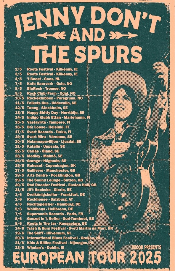 Jenny Don’t and the Spurs - US country western | garage | cowpunk group : European Tour 2025 inc English & Irish shows 