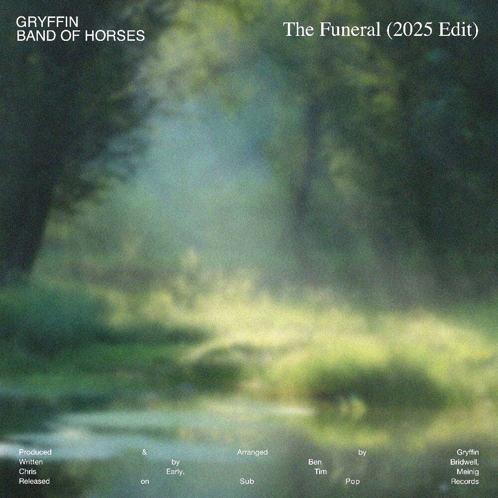 Gryffin Channels 2000s Nostalgia with Band of Horses in 2025 Version of ‘The Funeral’ via Sub Pop Records