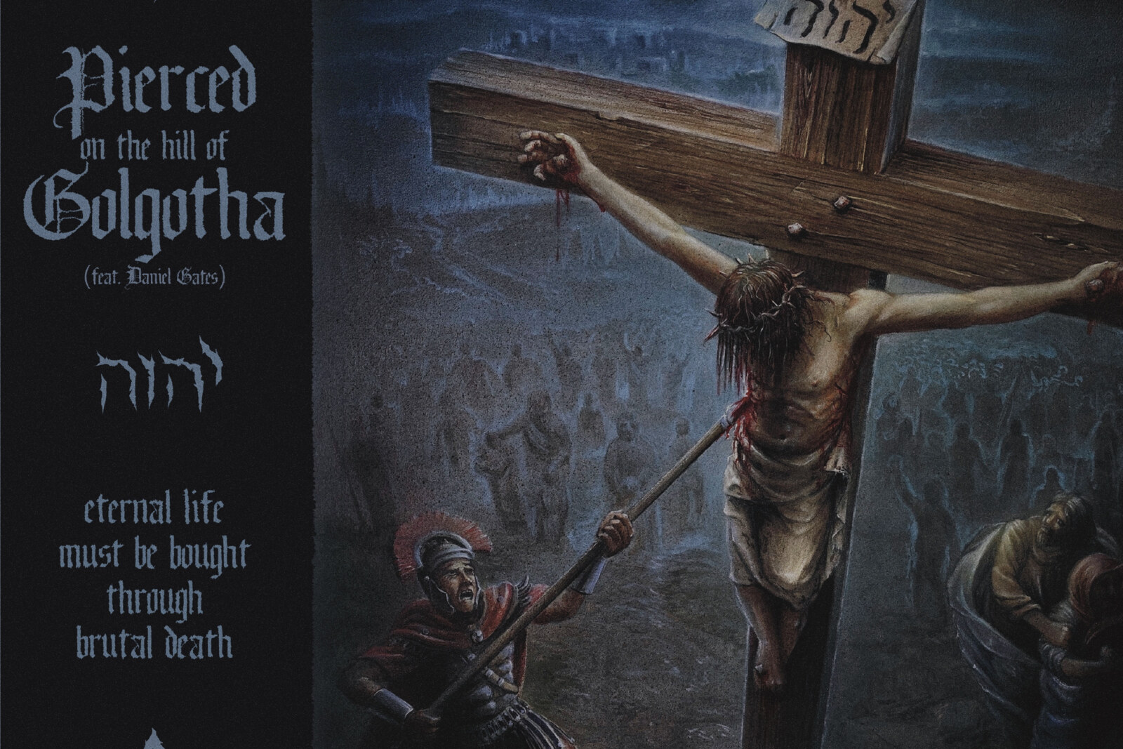 Brutal Deathcore masters Desolate Tomb release Pierced On The Hill Of Golgotha through Rottweiler Records