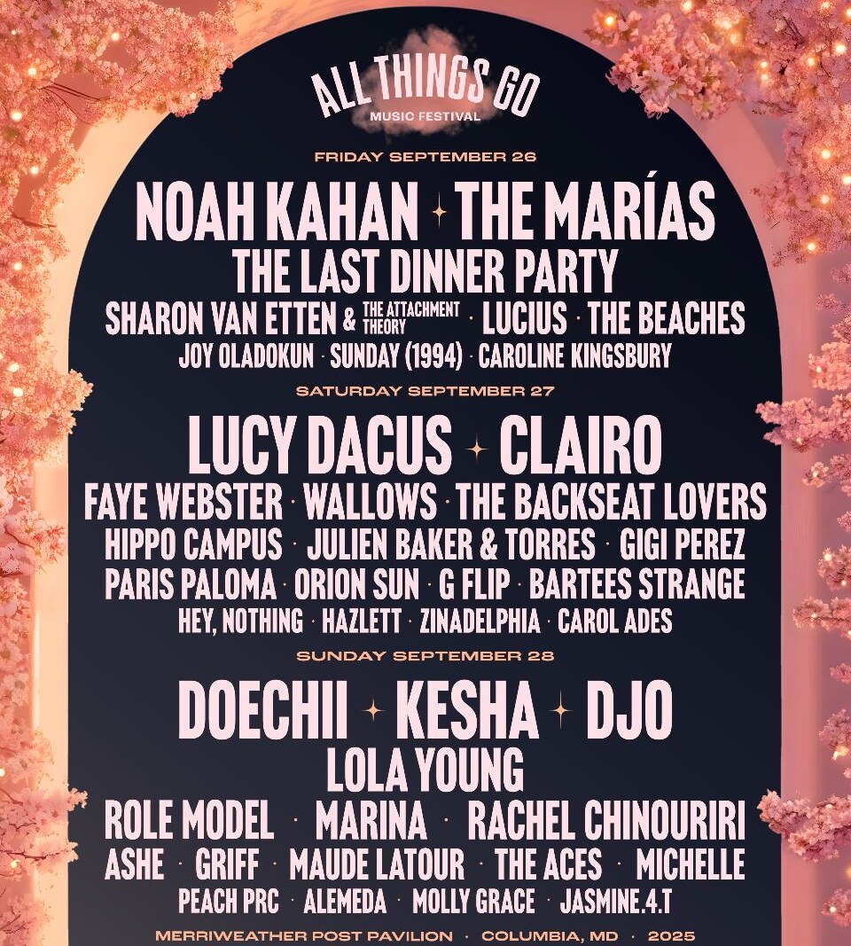 All Things Go Festival 2025 reveals the lineup of the 11th DC-area edition