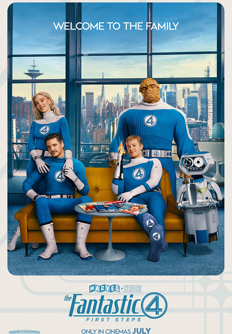 Ontdek de nieuwe trailer en poster voor "The Fantastic Four: First Steps"