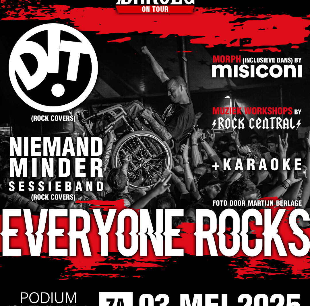 Baroeg brengt mensen met een beperking samen tijdens het evenement ‘Everyone Rocks’