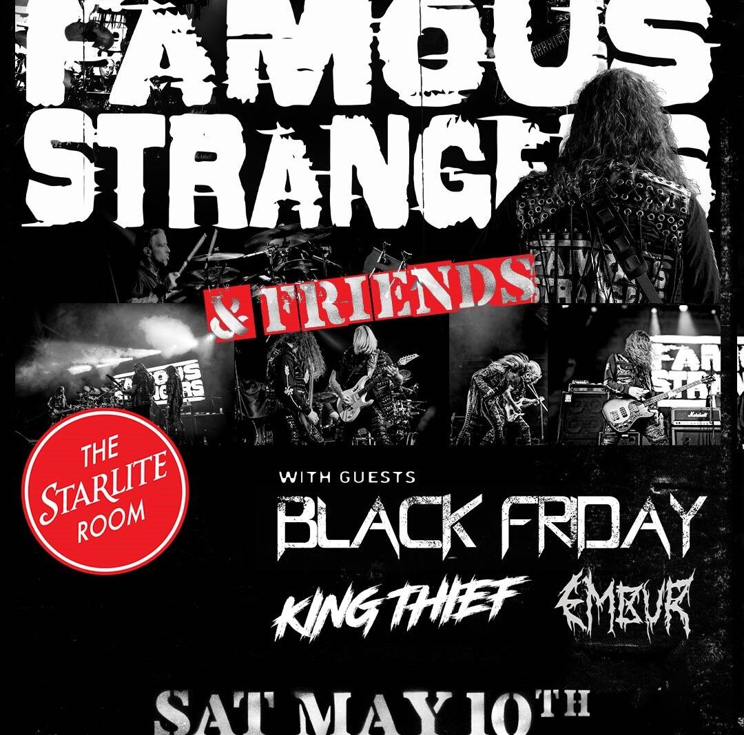 Famous Strangers Unveils New Music Video "I'll See You In The Stars" + Headline Edmonton Show May 10th + Festival Dates - Loud As Hell, Decimate Metal Fest
