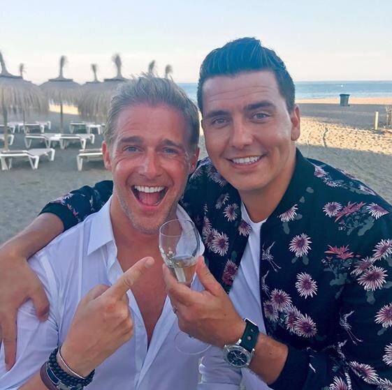 Christoff van de partij op Sportpaleisconcert van Jan Smit