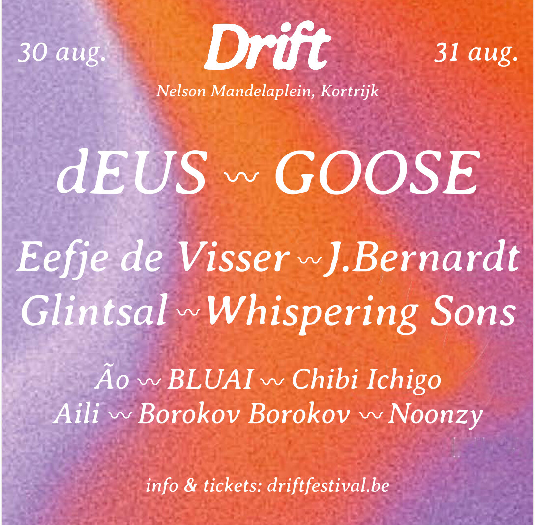 Drift, het gloednieuwe muziekfestival in Kortrijk