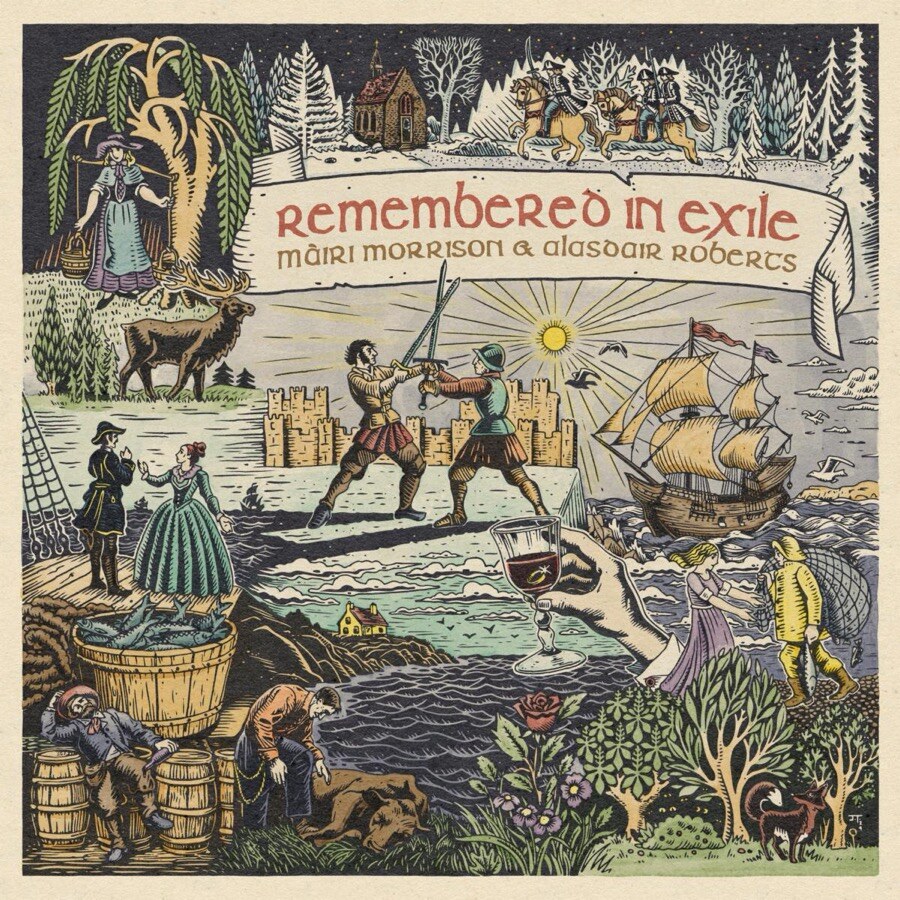 Màiri Morrison & Alasdair Roberts Release New Acoustic Video together with their new album 'Remembered in Exile'