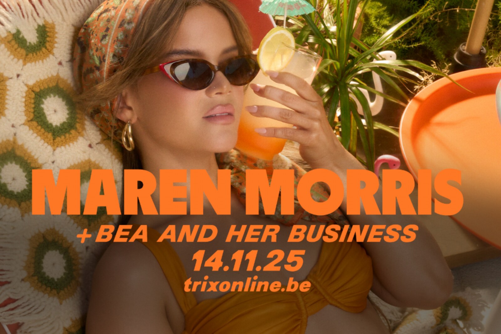 Maren Morris speelt op vrijdag 14 november 2025 in Trix