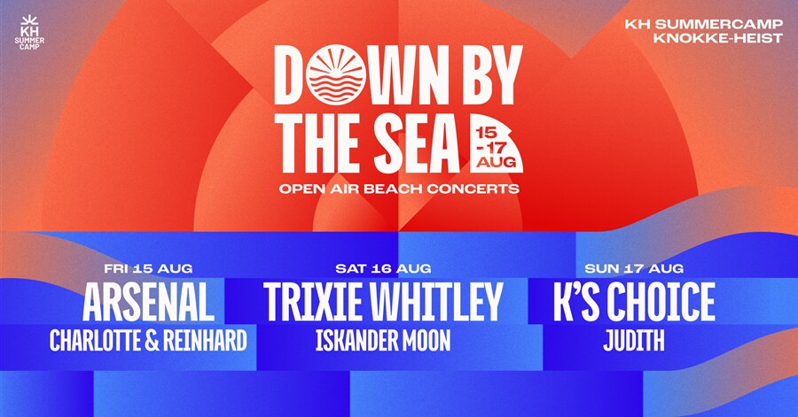 Unieke concertreeks Down by the Sea komt terug naar strand Knokke-Heist