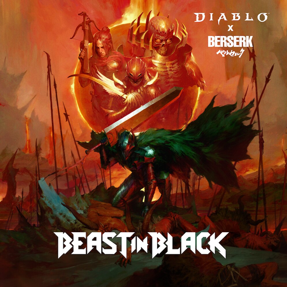Beast in Black and Blizzard Entertainment’s Diablo® Join Forces to release new track 'Enter The Behelit' to mark Berserk Crossover