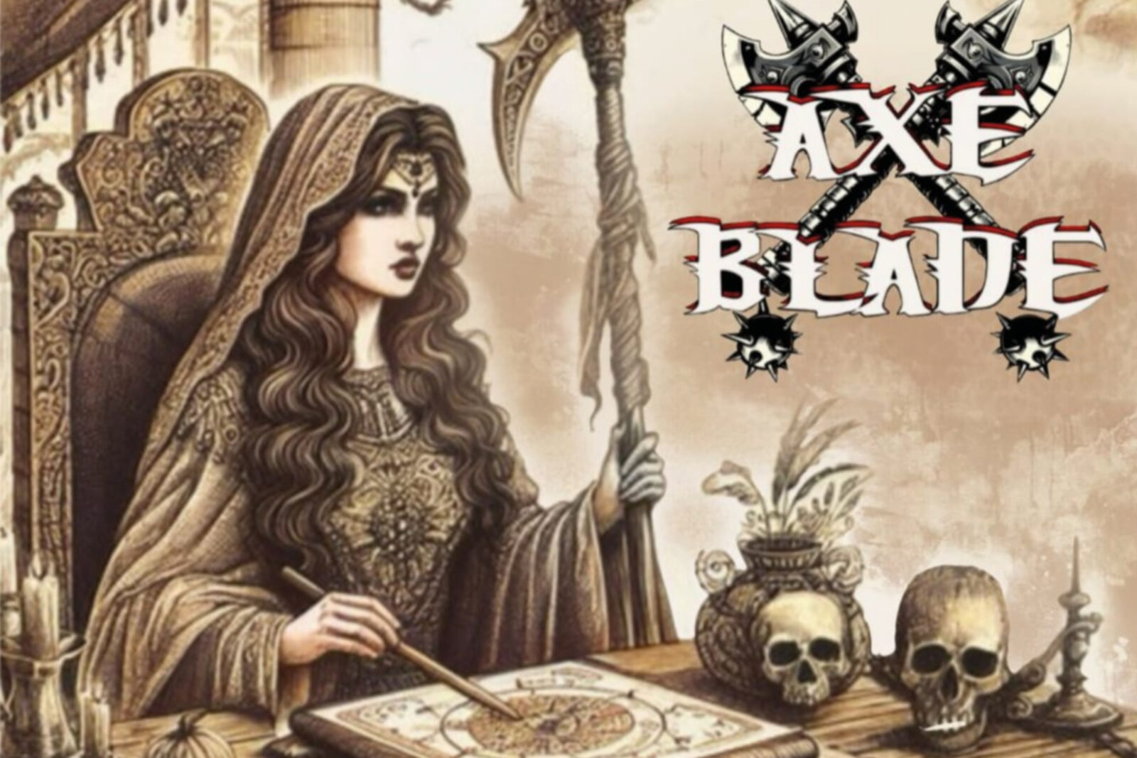 Italian heavy metallers Axeblade unleash their self-titled debut via Witches Brew