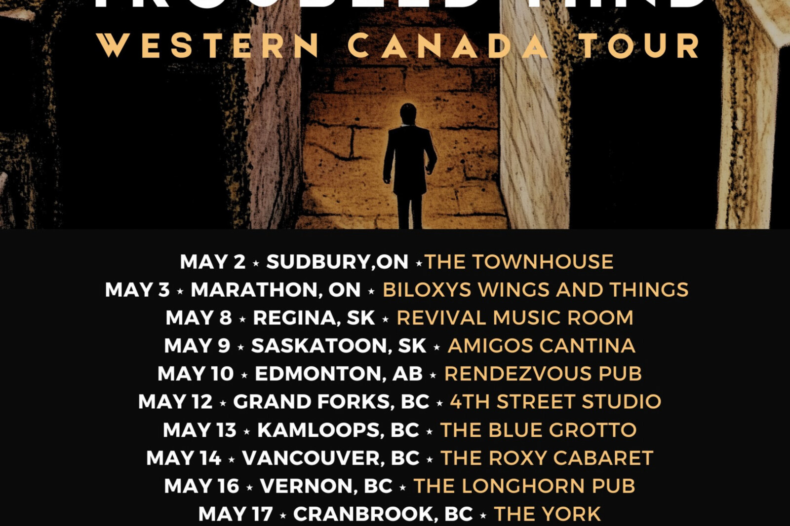 Toronto Prog DEREV Shares New Live Video "Cyclone" and Kick Off Cross-Canada Tour Dates For Debut Album "Troubled Mind"