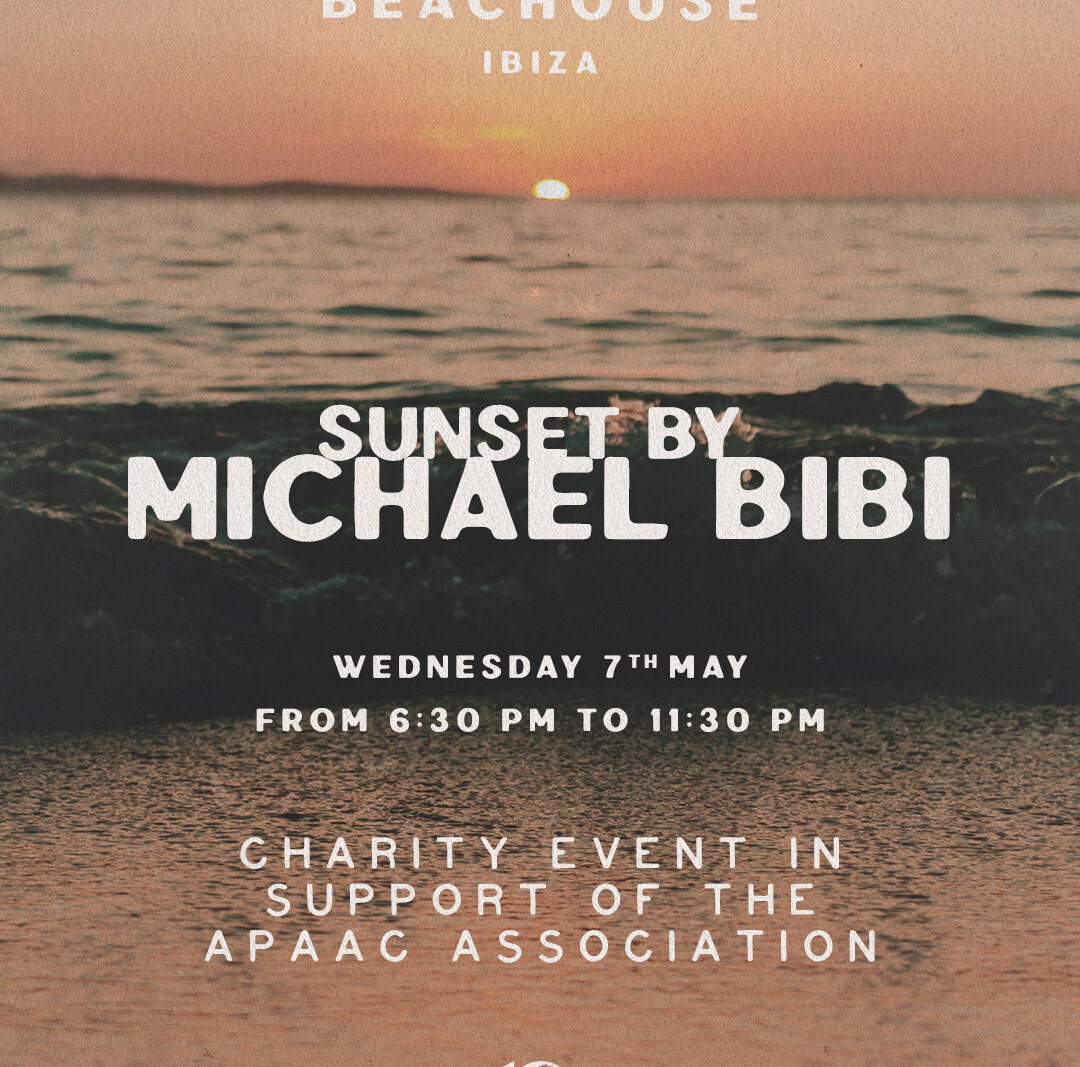 Sunset by Michael Bibi at Beachouse Ibiza | Wednesday 7 May