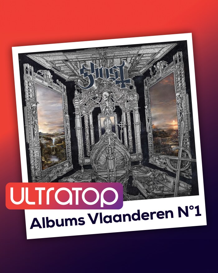 Ghost komt binnen op #1 in de Ultratop Albums Vlaanderen met gloednieuw album Skeletá