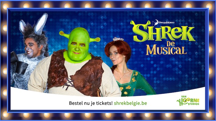 Gelauwerde familiemusical 'Shrek' vanaf 7 juni in Vlaamse theaters