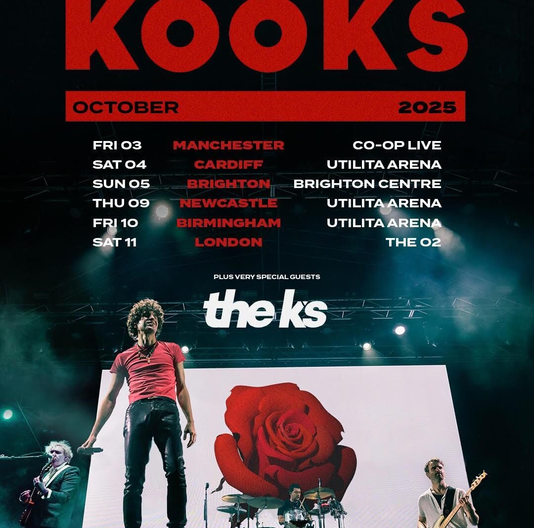British indie legends The Kooks released their seventh studio album ‘Never/Know’ today.