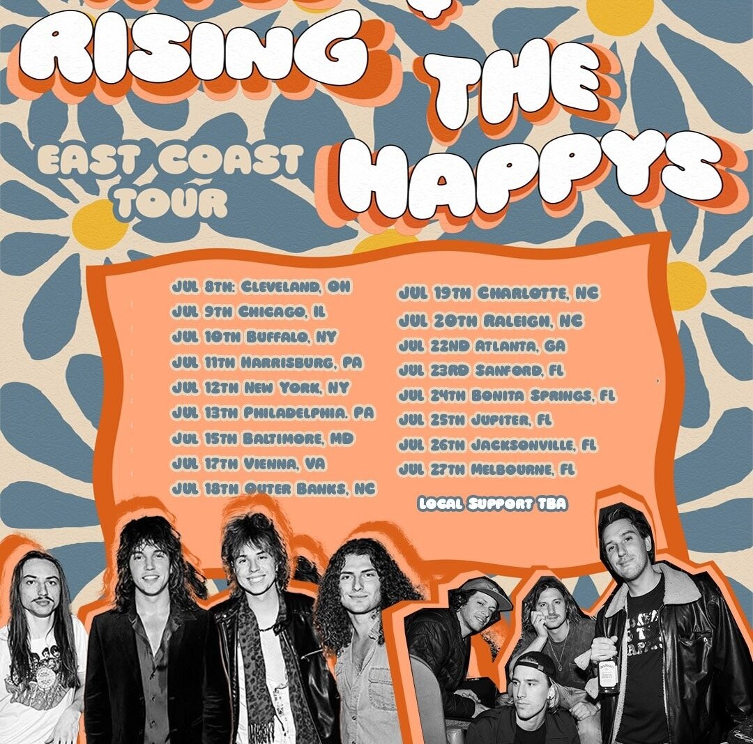 Bay Area Band The Happys Announce New Album Out May 16 & Summer East Coast Tour With Kyle Rising