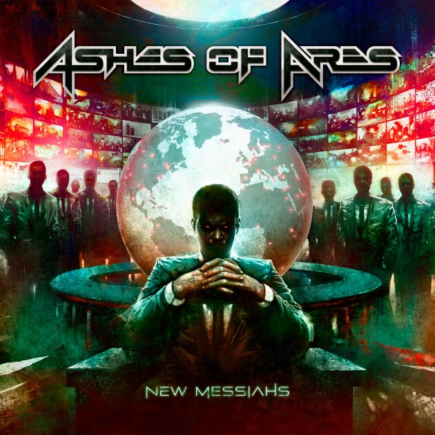 Ashes Of Ares announce new studio album "New Messiahs", share pre-order & first video single "Wake of Vultures"!