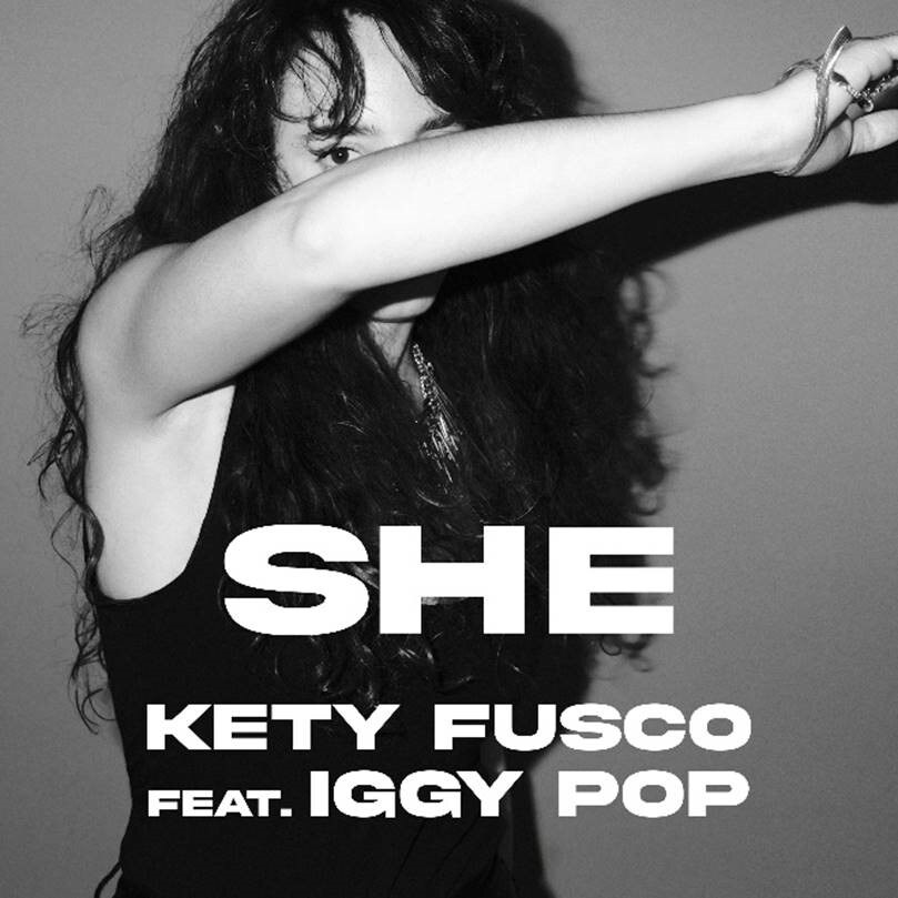 Iggy Pop features on Kety Fusco's new single 'SHE'