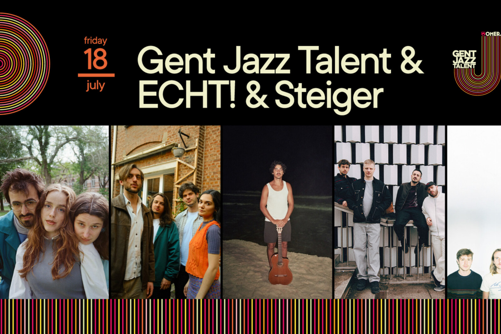 Gent Jazz trapt op 18 juli de Gentse Feesten mee op gang met gratis festivaldag vol opkomend talent