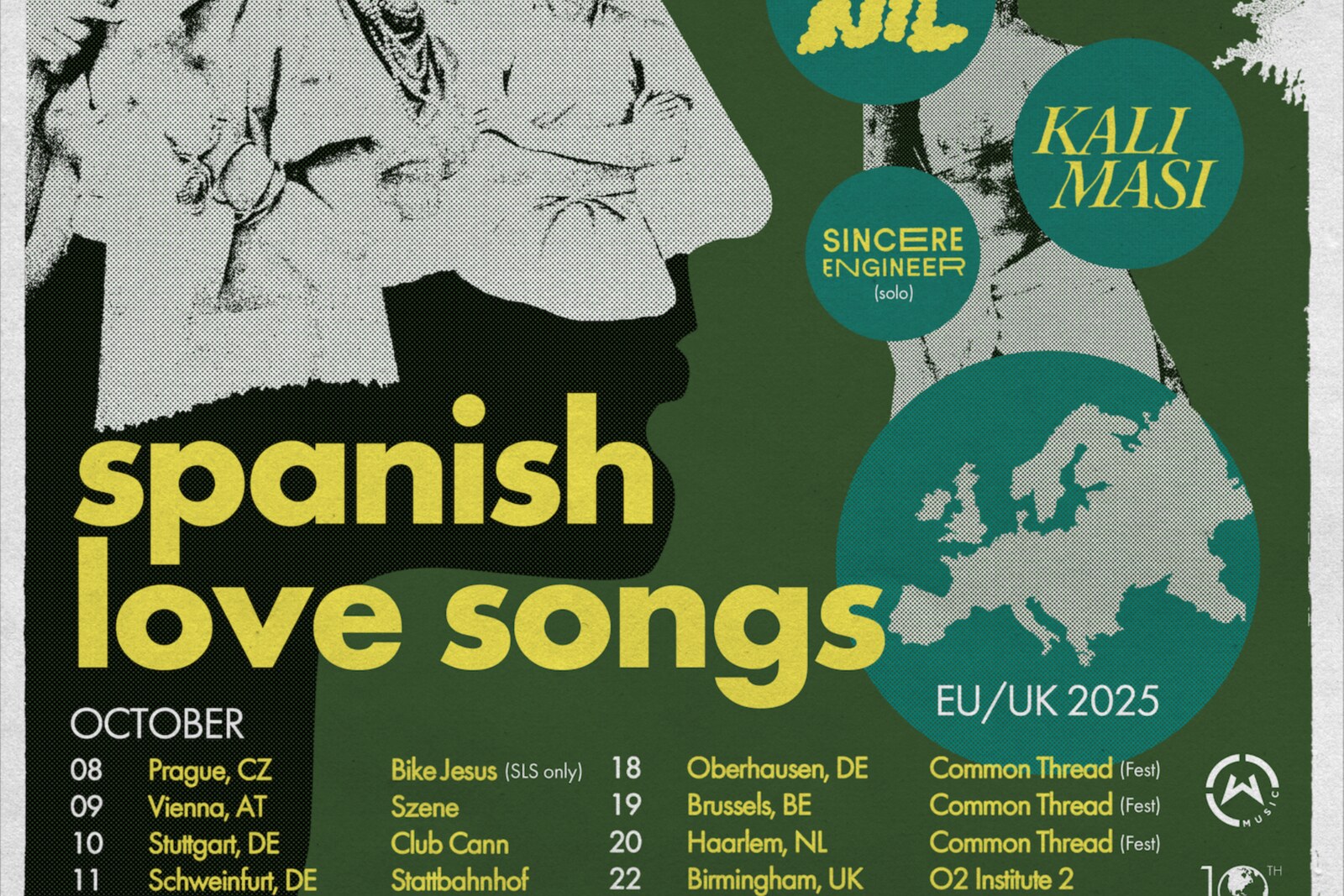 Spanish Love Songs Release Acoustic Version Of "Pendulum" – Headline Shows Announced + Band To Tour UK/EU In Autumn As Part Of The Common Thread Tour
