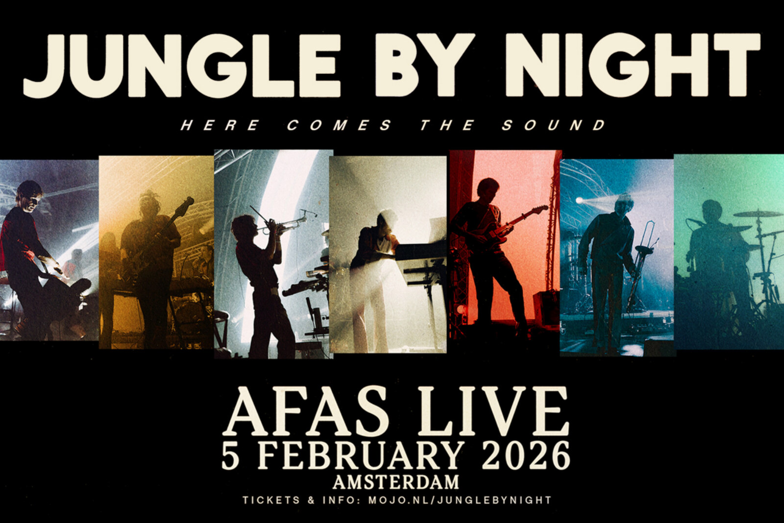 Jungle By Night komt naar AFAS Live op 5 februari 2026