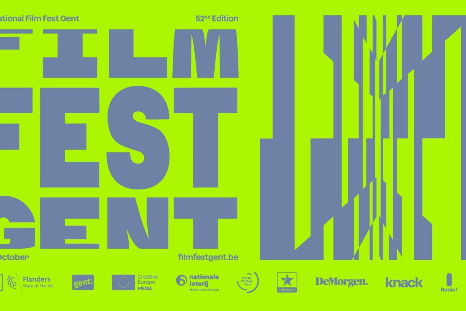 FFG lanceert campagne Film Fest Gent 2025