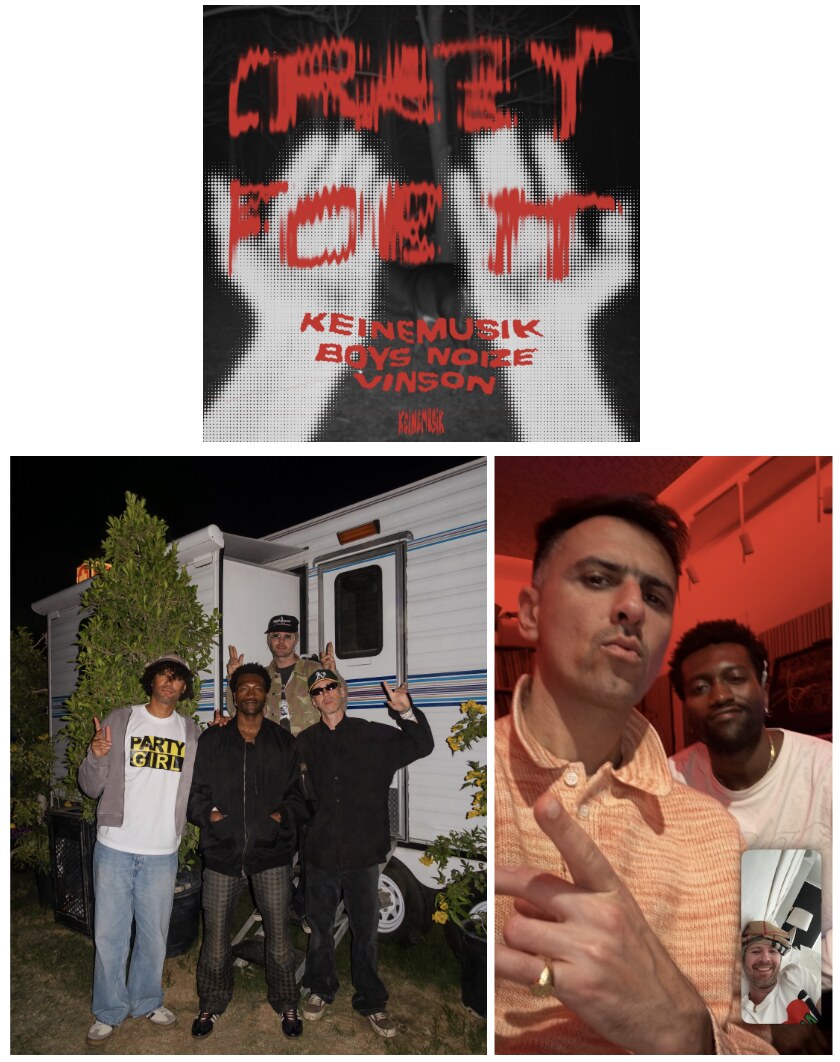 Keinemusik & Boys Noize released today “Crazy For It,” 