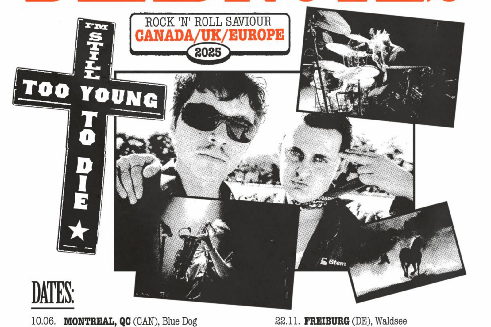 The Deadnotes Announce I’m Still Too Young To Die 2025 CAN/UK/EU Tour Dates
