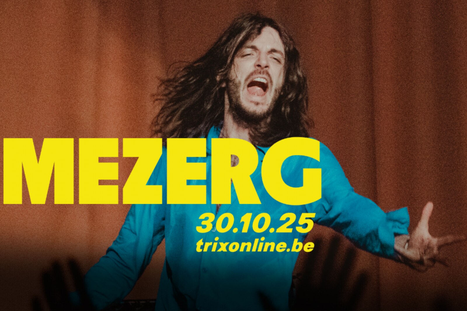 Mezerg speelt op donderdag 30 oktober 2025 in Trix