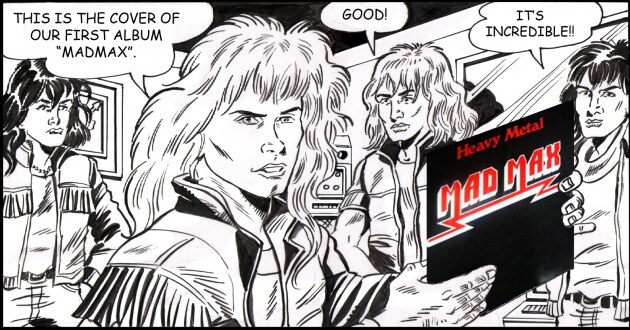 Mad Max are working on extensive re-release of their debut album & a special new studio album to mark their 45th anniversary year