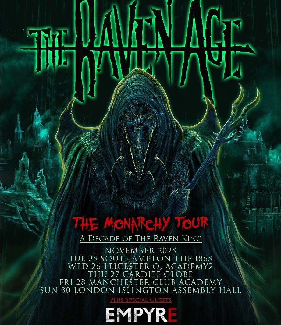 The Raven Age release new single & announce UK headline tour