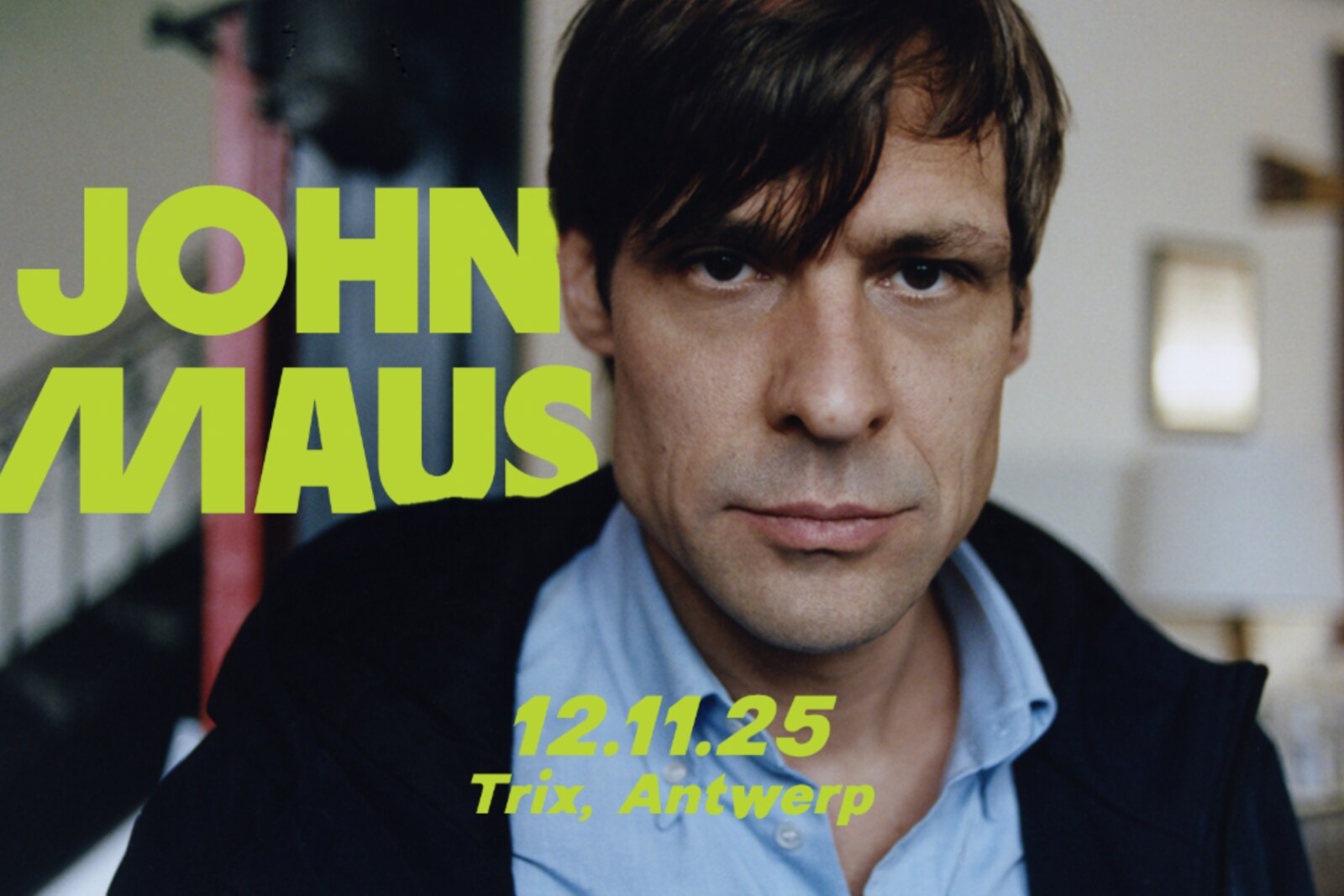 John Maus op woensdag 12 november 2025 in Trix