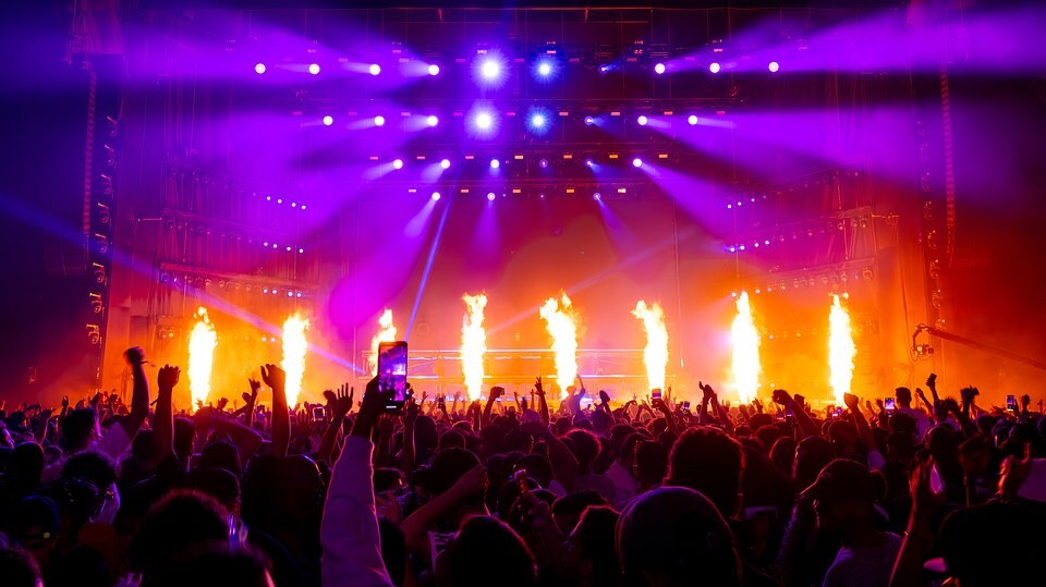 Central Cee, Metro Boomin, Black Eyed Peas, R3HAB performing at the Esports World Cup's afterparties