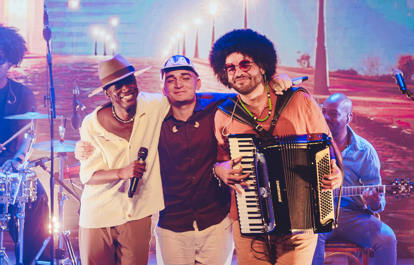 Het Braziliaanse project 'Dominguinho’ met João Gomes, Jota.pê en Mestrinho komt op 25 maart 2026 naar La Madeleine in Brussel