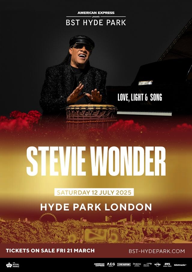 BST Hyde Park announces more acts for Stevie Wonder headline show