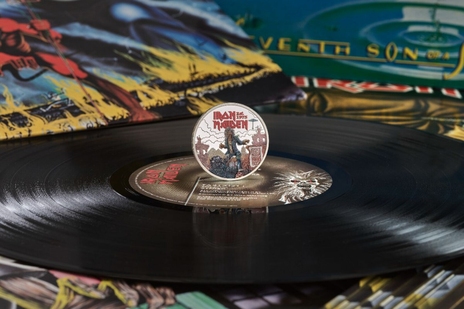 Royal Mint honours Iron Maiden with 50th Anniversary UK coin