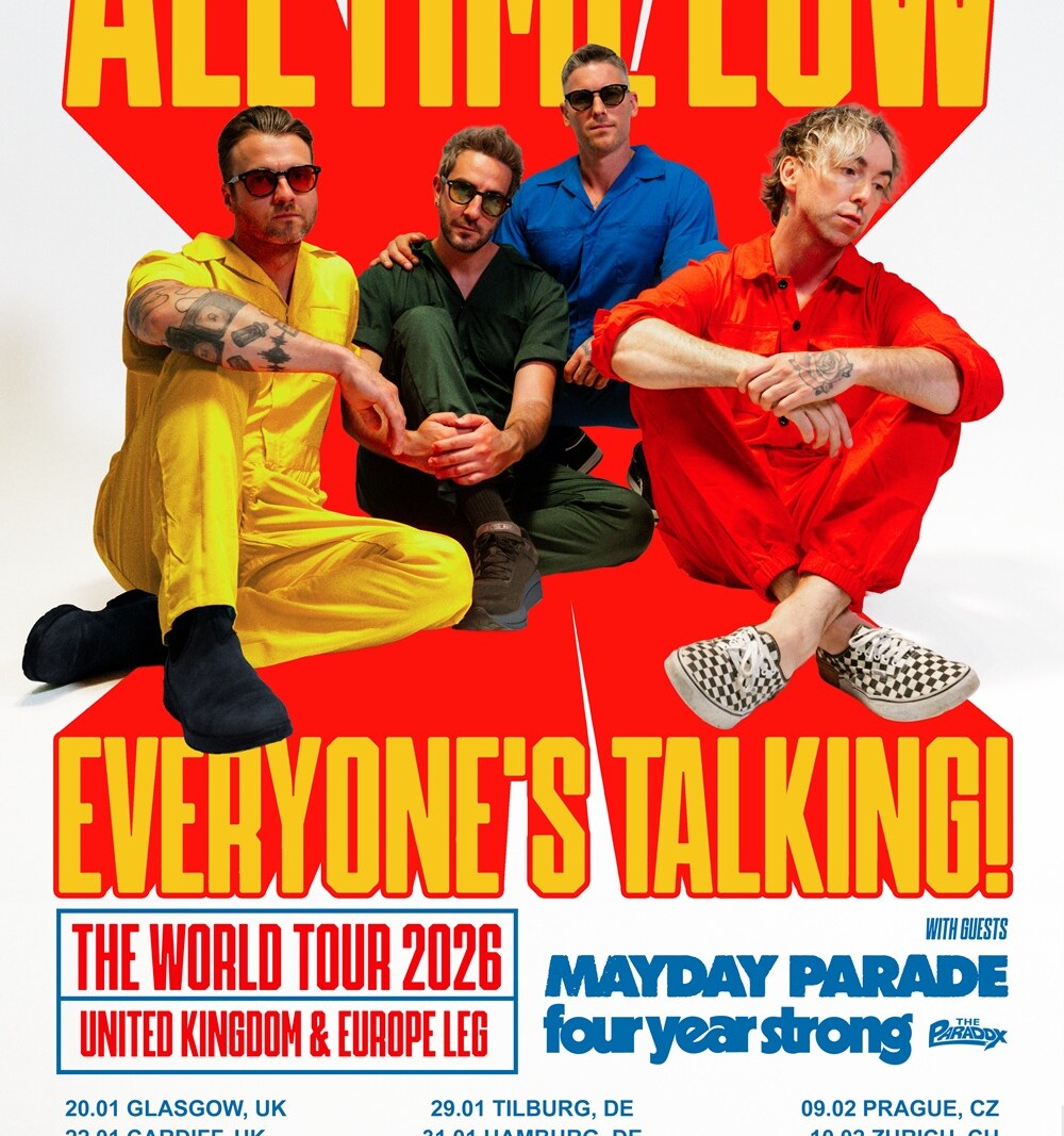 All Time Low Announce New Album ‘Everyone’s Talking!’ Due October 17 – Band Unveils New Single ‘The Weather’ & 2026 EU Headline Tour