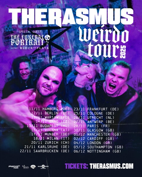 The Rasmus Share Track “Love Is A Bitch” From Highly Anticipated Album  "Weirdo" Out September 12 Via Better Noise Music