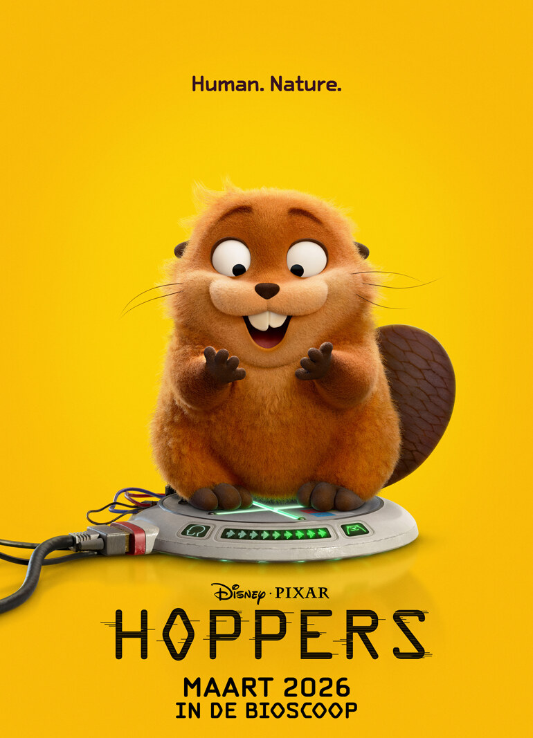 Nieuwe trailer en poster voor "Hoppers” van Disney en Pixar