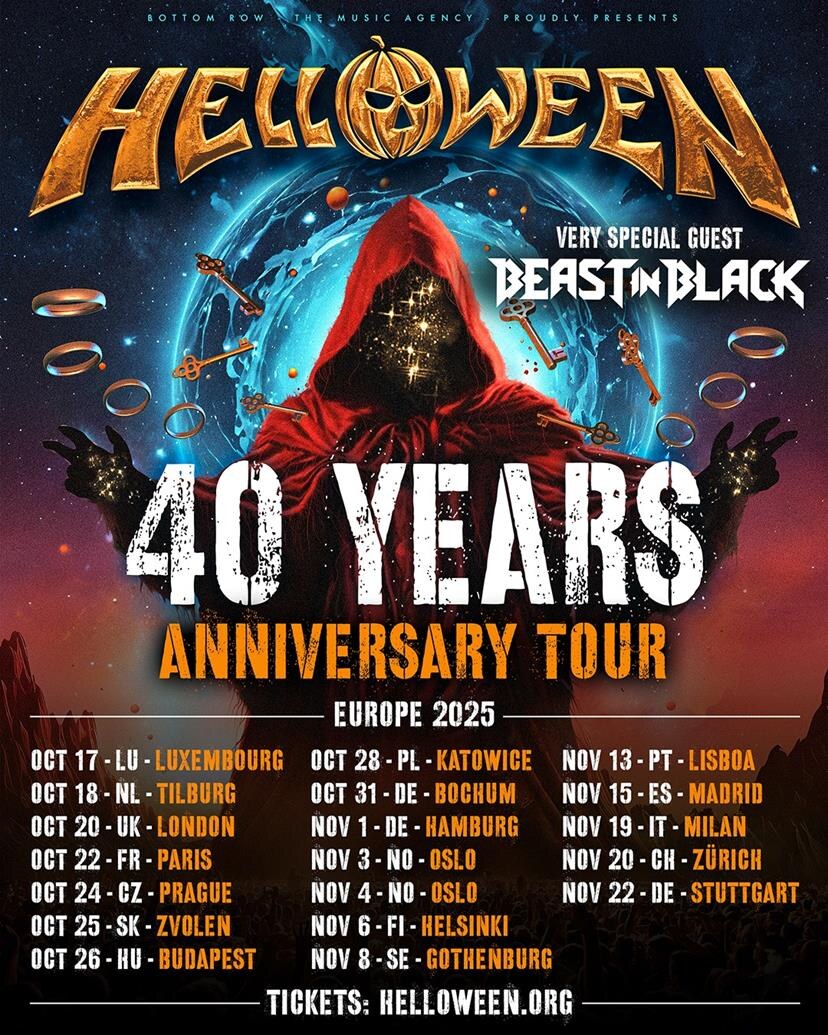 Duitse metalband Helloween dropt tweede single ‘Universe (Gravity For Hearts)’ van nieuw studio-album ‘Giants & Monsters’