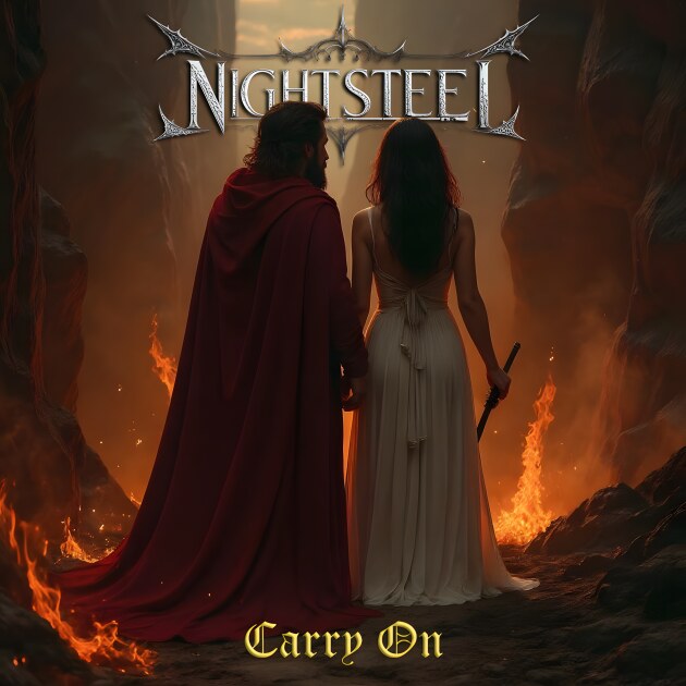 Nightsteel release long-awaited video for epic new single "Carry On"!