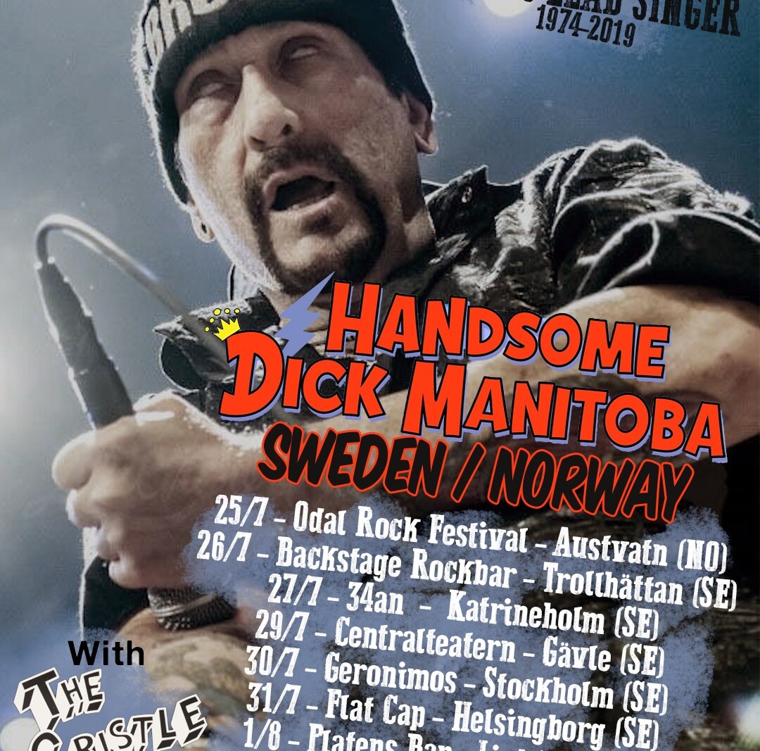 The Gristle go on tour with Handsome Dick Manitoba and release new single SCUM - sharing a tale from to the underworld.