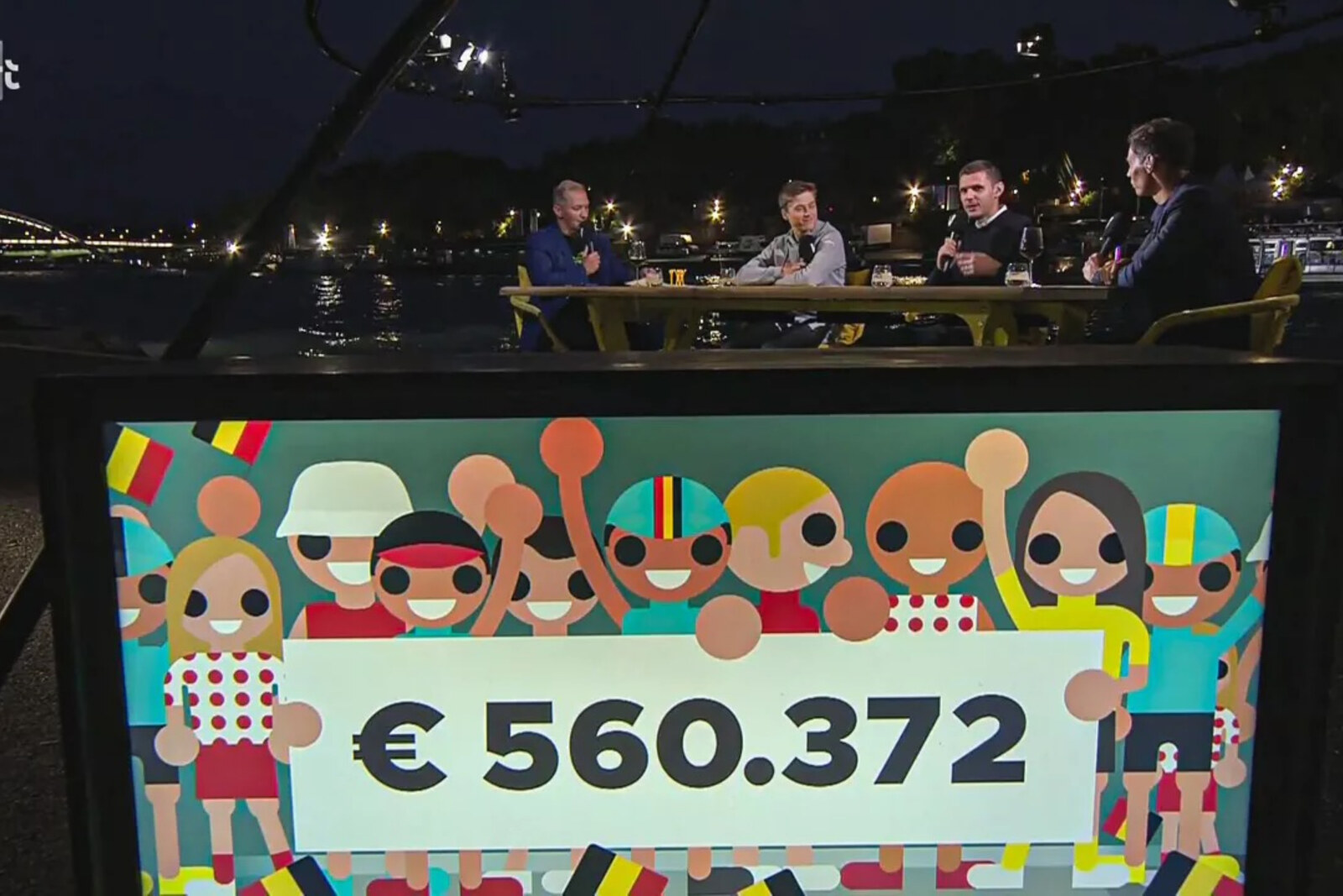 Tour de France en Vive le Vélo blijven Vlaamse kijkers boeien en aanzetten tot solidariteit