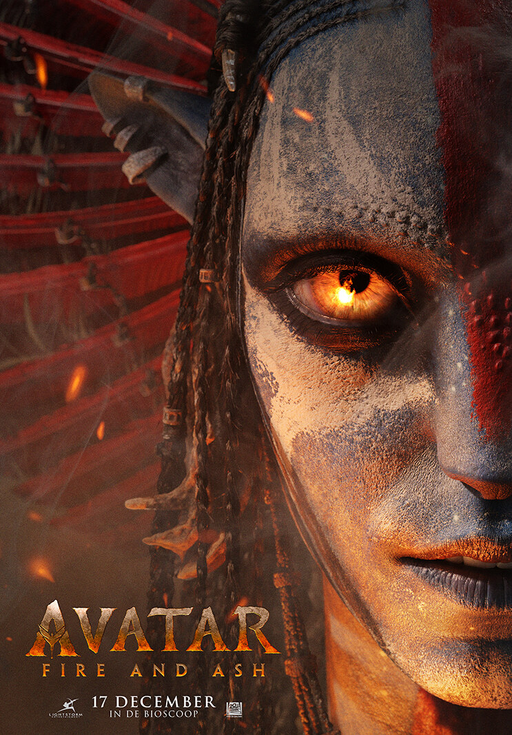 Ontdek de eerste trailer en poster voor "Avatar: Fire and Ash"