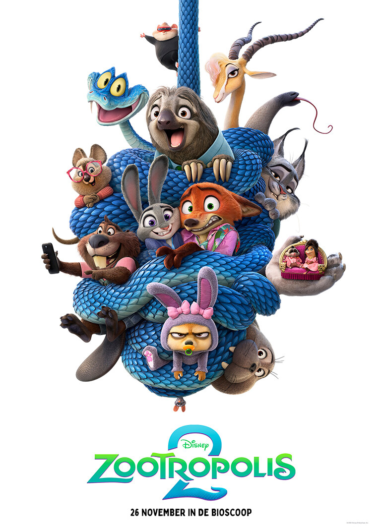 Ontdek nu de nieuwste trailer en poster voor "Zootropolis 2"