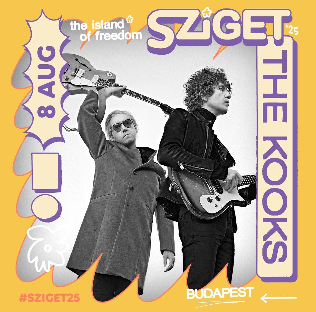 The Kooks vervangen Michael Kiwanuka op Sziget 2025