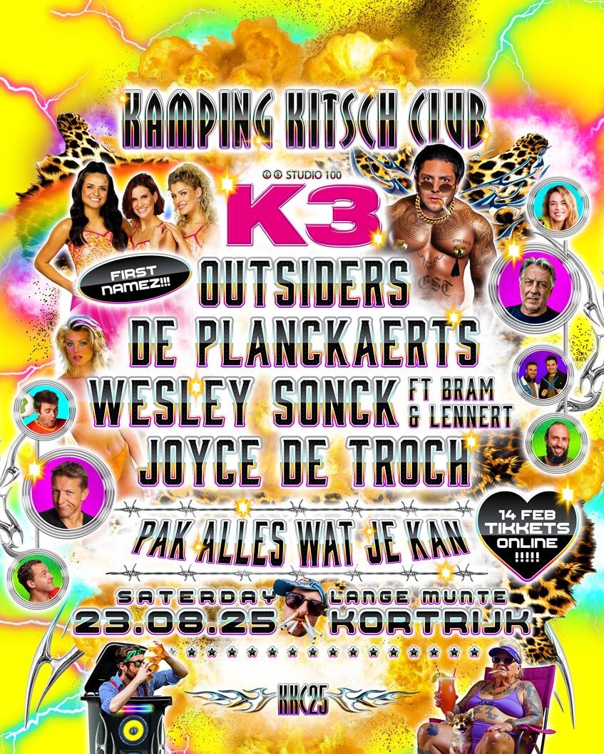 Jitske Van de Veire knipt je op Kamping Kitsch Club